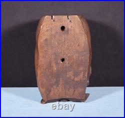 11 Tall Large Vintage Decorative Highly Carved Face/Head in Solid Oak Wood