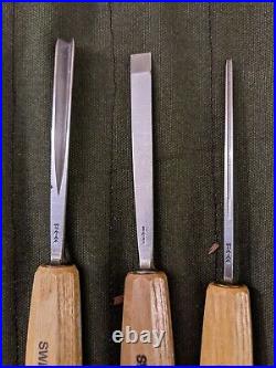 12-piece Swiss-made Pfeil Wood Carving Tool Set