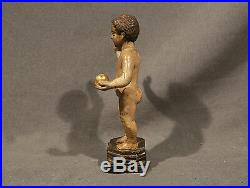 17th Centruy Religious Roman Catholic Baby Jesus Wood Carving