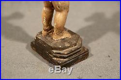 17th Centruy Religious Roman Catholic Baby Jesus Wood Carving