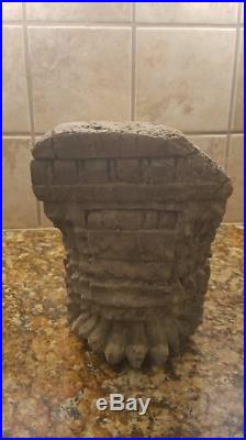 18Th C Indonesian Architectural Salvage Hand Carved Wood Moulding! Sculpture art