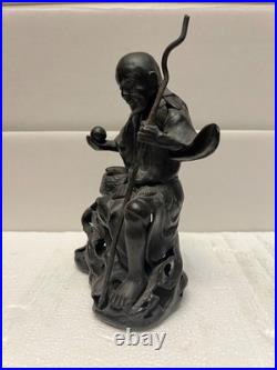 18th/19th is C. Chinese Qing Seated Figure in Lead