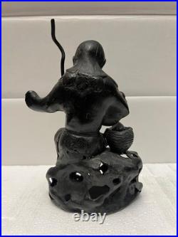 18th/19th is C. Chinese Qing Seated Figure in Lead
