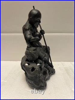 18th/19th is C. Chinese Qing Seated Figure in Lead
