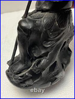 18th/19th is C. Chinese Qing Seated Figure in Lead