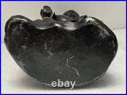 18th/19th is C. Chinese Qing Seated Figure in Lead