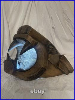 2 Pieces Of Carved Art In One Wood Sculpture, Signed By The Artist MARTIN 2 Pieces Of Carved Art In One Wood Sculpture, Signed By The Artist MARTIN