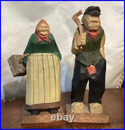 2 Sven Gunnarsson carvings