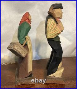2 Sven Gunnarsson carvings