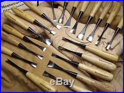 20pc Mastercarver Sculpture Wood Carving Tools Set withCanvas Roll