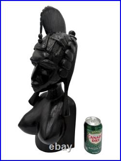 21 Antique Original Carved EBONY Wood Vintage Carving Figurine Sculpture Statue 21 Antique Original Carved EBONY Wood Vintage Carving Figurine Sculpture Statue