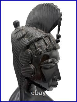 21 Antique Original Carved EBONY Wood Vintage Carving Figurine Sculpture Statue 21 Antique Original Carved EBONY Wood Vintage Carving Figurine Sculpture Statue