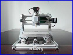 3 Axis DIY CNC 16x10cm Router Mini Mill Wood Carving Engraving Milling Machine