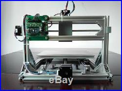 3 Axis DIY CNC 24x18cm CNC Router Kit PCB Milling Wood Carving Engraving Machine