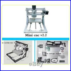 3 Axis Engraver Machine Milling Wood Plastic Soft-Metal Carving Engraving Kit