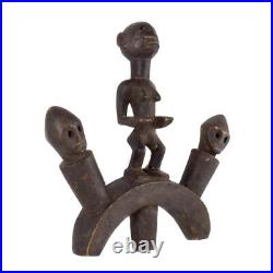 3 Zigua Wood Figures Tanzania