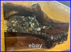32 Professional Hand Carved Wood Art Epoxy Poured SALE