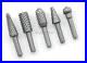 thumbnail interactive-video image 1 of 5pc Steel Rotary Burr Rasp Set - Wood Carving, Milling & Shaping Drill Bit Tool - Unbranded 1 of 4