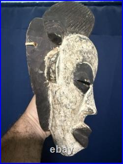 AFRICAN MASK Gabon Punu Fang Style Antique Wooden Ritual Sculpture Home Decor