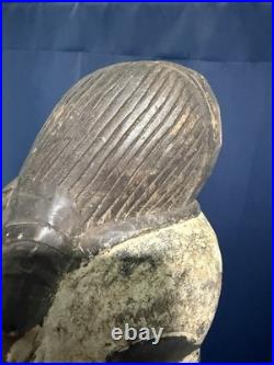 AFRICAN MASK Gabon Punu Fang Style Antique Wooden Ritual Sculpture Home Decor