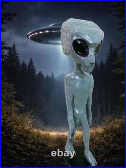 ALIEN my 12-1/4 hand carved/painted/signed fig