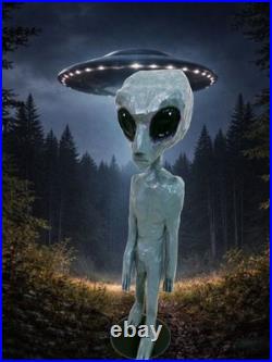 ALIEN my 12-1/4 hand carved/painted/signed fig