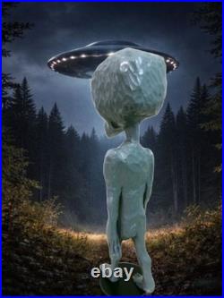 ALIEN my 12-1/4 hand carved/painted/signed fig