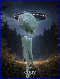 ALIEN my 12-1/4 hand carved/painted/signed fig