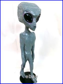 ALIEN my 12-1/4 hand carved/painted/signed fig
