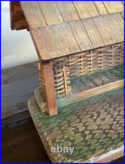 ANRI STABLE for 6 KUOLT, FERRANDIZ or BERNARDI NATIVITY WOODCARVINGS