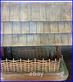 ANRI STABLE for 6 KUOLT, FERRANDIZ or BERNARDI NATIVITY WOODCARVINGS