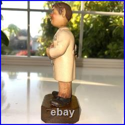 ANRI Vtg Ferrandiz Doctor Figurine Set Dentist Gynecologist Oculist Hand Carved
