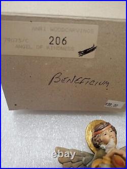 ANRI -WOODCARVING Angel of KINDNESS #206/250 -79075/C. 2nd ED OF 4, OPEN BOX