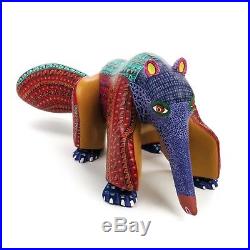 ANTEATER Oaxacan Alebrije Wood Carving Mexican Folk Art Sculpture Painting
