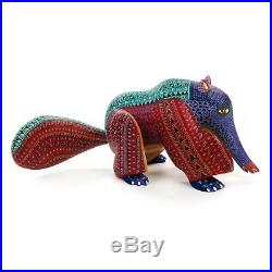 ANTEATER Oaxacan Alebrije Wood Carving Mexican Folk Art Sculpture Painting