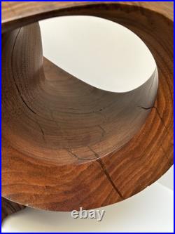 Abstract Sculpture Wood Carving Large Surrealist Modernist Expressionist Wehlri