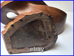 Abstract Sculpture Wood Carving Large Surrealist Modernist Expressionist Wehlri