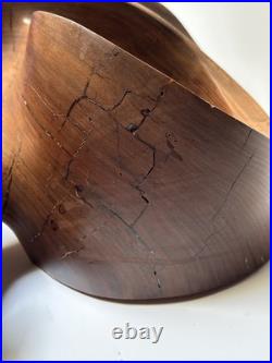 Abstract Sculpture Wood Carving Large Surrealist Modernist Expressionist Wehlri