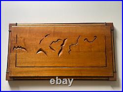 Abstract Sculpture Wood Carving Surrealism Modernism Expressionism Shippey