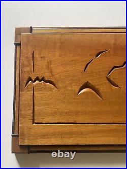 Abstract Sculpture Wood Carving Surrealism Modernism Expressionism Shippey