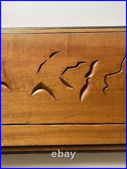 Abstract Sculpture Wood Carving Surrealism Modernism Expressionism Shippey