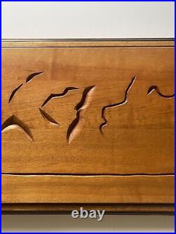 Abstract Sculpture Wood Carving Surrealism Modernism Expressionism Shippey