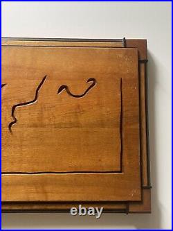 Abstract Sculpture Wood Carving Surrealism Modernism Expressionism Shippey