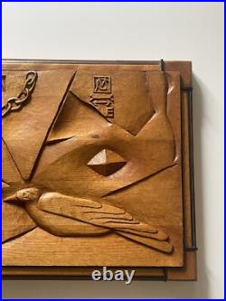 Abstract Sculpture Wood Carving Surrealism Modernism Expressionism Shippey Icon