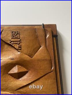 Abstract Sculpture Wood Carving Surrealism Modernism Expressionism Shippey Icon