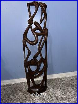 Abstract Wooden Sculpture