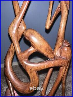 Abstract Wooden Sculpture