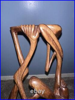 Abstract Wooden Sculpture