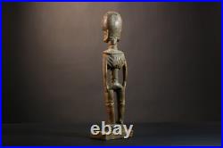 African Lega Statue Hand Carved Tribal Figure Congo Ritual Art Decor-G5098