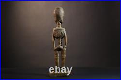 African Lega Statue Hand Carved Tribal Figure Congo Ritual Art Decor-G5098
